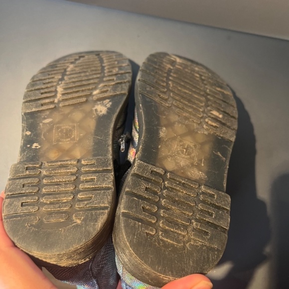 Dr. Martens kids boots iridescent size 2 preloved - Picture 6 of 6